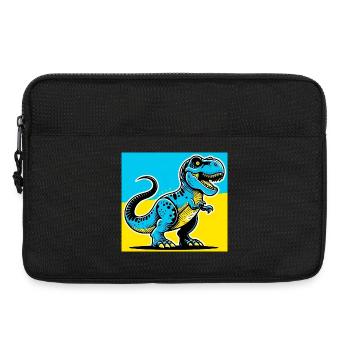 dinosaure - Sacoche pour ordinateur portable 13 pouces - noir - Devant
