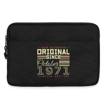 Legendary since October 1971 | October 1971 - Laptop bag 13" - black - Front