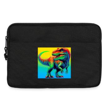 dinosaur - Laptop bag 13" - black - Front