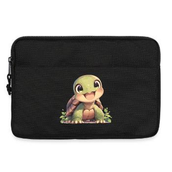 Tortues Tortue - Sacoche pour ordinateur portable 13 pouces - noir - Devant