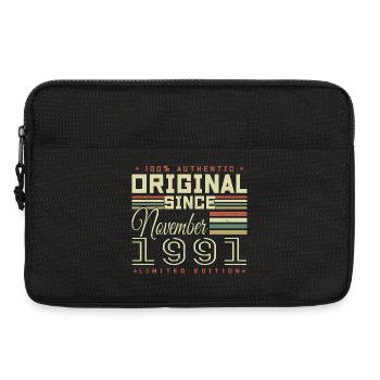 Birthday Gift November 1991 - Laptop bag 13" - black - Front