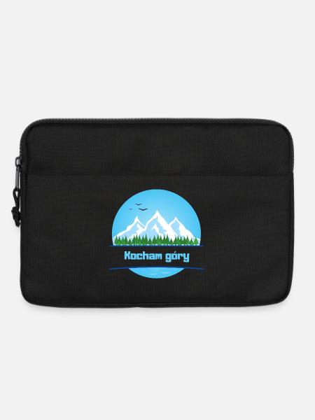 I love mountains - Laptop bag 13" - black