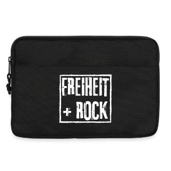 FREIHEIT und ROCK GRUNGE ROCK GRAFFITI DESIGN - Laptoptasche 13" - Schwarz - Vorne