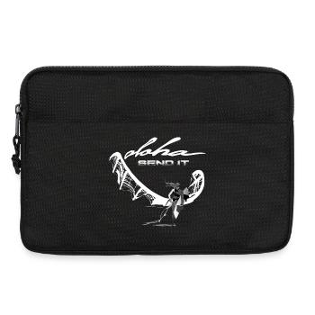 Send it Kitesurfer - Laptop bag 13" - black - Front