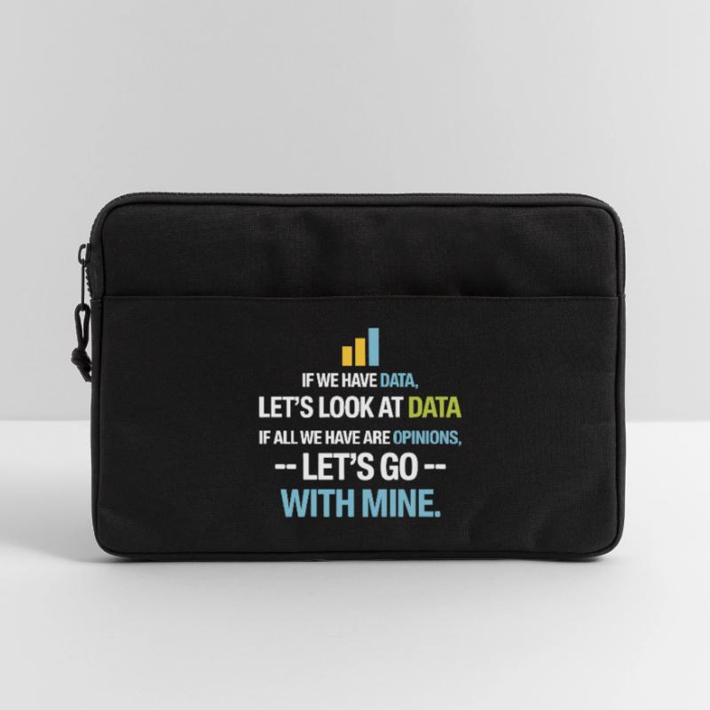 Let's Look At Data - Data Science Statistics Data Laptop bag 13"