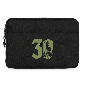 Hunter 30th Birthday Hunting 30 Years Number Deer - Laptop bag 13" - black - Front