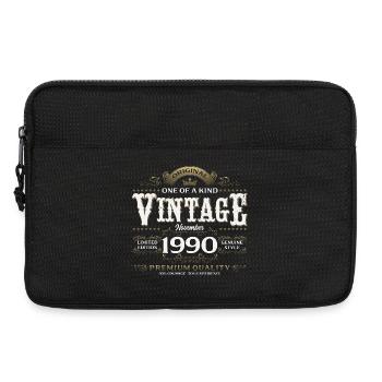 35th Birthday Vintage November Vintage 1990's - Laptop bag 13" - black - Front