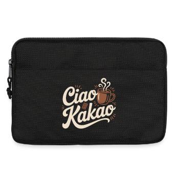 Ciao Cocoa Hot Chocolate Hot Chocolate Goodbye - Laptop bag 13" - black - Front
