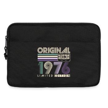 Original 1976 Jahrgang 50. Geburtstag Geschenk - Laptoptasche 13" - Schwarz - Vorne