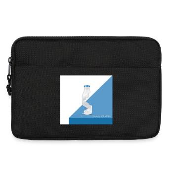 Milch am Limit – Lustiger Flaschenmoment - Laptoptasche 13" - Schwarz - Vorne
