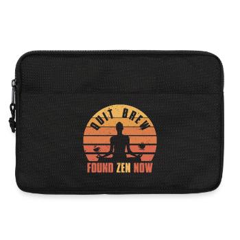 Kaffeeentzug Ex-Kaffeetrinker Quit Brew - Laptoptasche 13" - Schwarz - Vorne