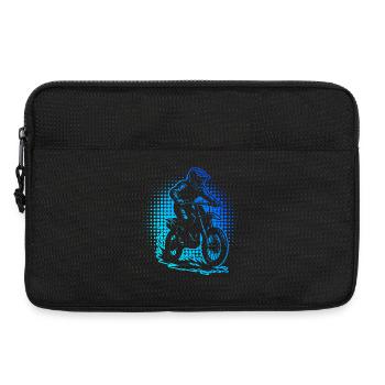 Le Motocross Aime Look Propre pour le Motocross - Sacoche pour ordinateur portable 13 pouces - noir - Devant