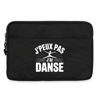 Ich kann nicht, ich habe Tanz - Laptoptasche 13" - Schwarz - Vorne