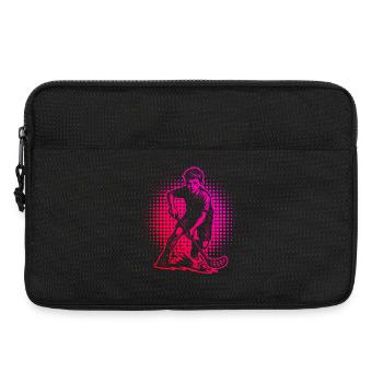 I love floorball cool motif for floorball - Laptop bag 13" - black - Front