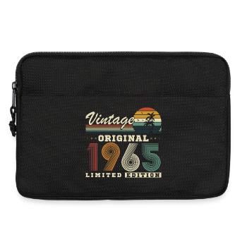 1965 Vintage Rétro Cadeau D'anniversaire - Sacoche pour ordinateur portable 13 pouces - noir - Devant