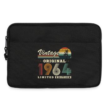Original 1964 Vintage Vintage Retro Birthday - Laptop bag 13" - black - Front