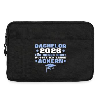 Bachelor's examination passed Bachelor's degree 2026 - Laptop bag 13" - black - Front