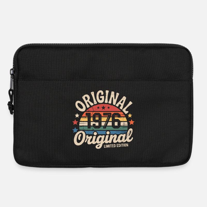 1976 Vintage Limited Edition Geschenk 1976 - Laptoptasche 13" - Schwarz