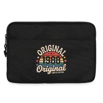 1988 Vintage Édition limitée Cadeau 1988 - Sacoche pour ordinateur portable 13 pouces - noir - Devant