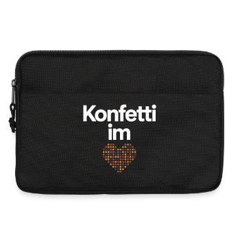 Confetti in the Heart Carnival Costume Women's Carnival - Laptop bag 13" - black - Front
