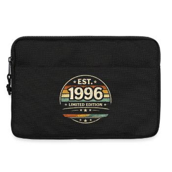 1996 Limited Edition Vintage Geburtstag - Laptoptasche 13" - Schwarz - Vorne
