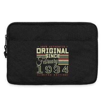 Großartig seit Februar 1984 - Laptoptasche 13" - Schwarz - Vorne