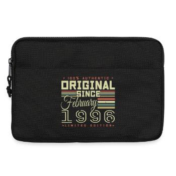 Großartig seit Februar 1996 - Laptoptasche 13" - Schwarz - Vorne