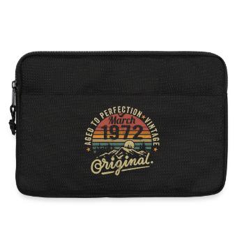 March 1972 - Laptop bag 13" - black - Front