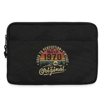 März 1970 - Laptoptasche 13" - Schwarz - Vorne