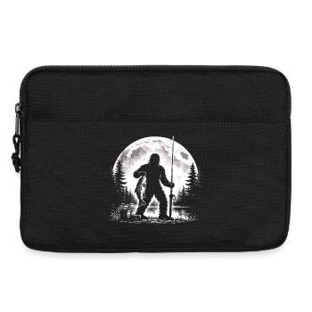 Pêche au Bigfoot - Sacoche pour ordinateur portable 13 pouces - noir - Devant