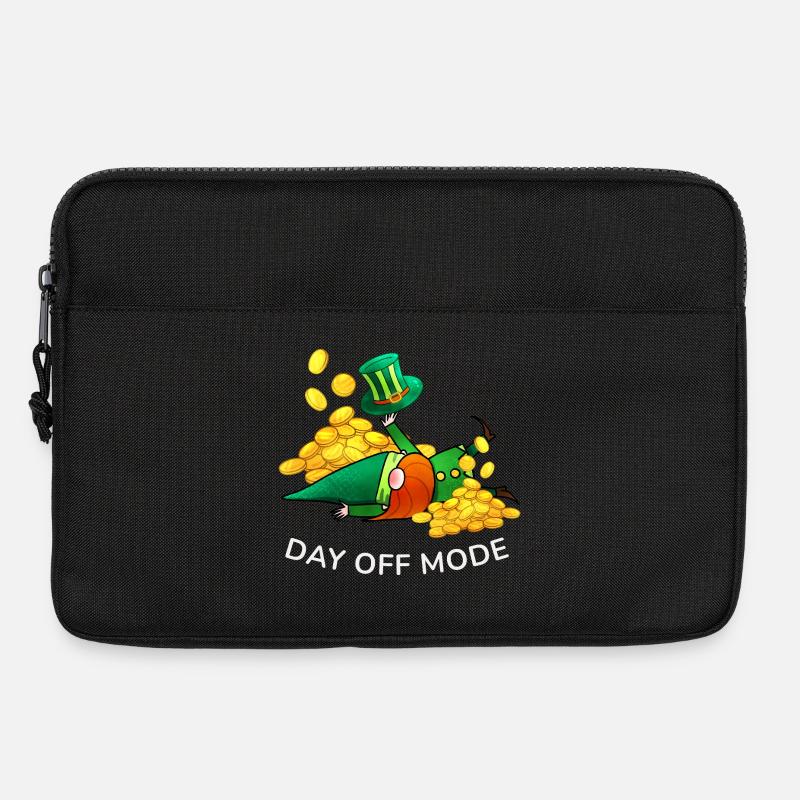 Tag freier Modus Leprechaun - Laptoptasche 13" - Schwarz