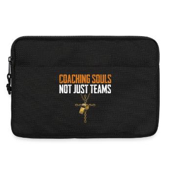 Coaching Souls Not Just Teams Gesegneter Papa - Laptoptasche 13" - Schwarz - Vorne