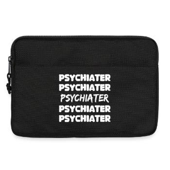 Geschenk für Psychiater - Laptoptasche 13" - Schwarz - Vorne