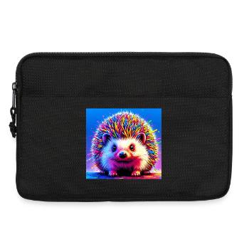 hérisson - Sacoche pour ordinateur portable 13 pouces - noir - Devant