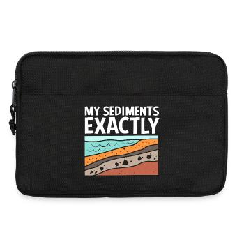 Archaeology Geology - Laptop bag 13" - black - Front