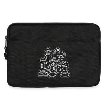 Chess Design for Men Gift - Laptop bag 13" - black - Front
