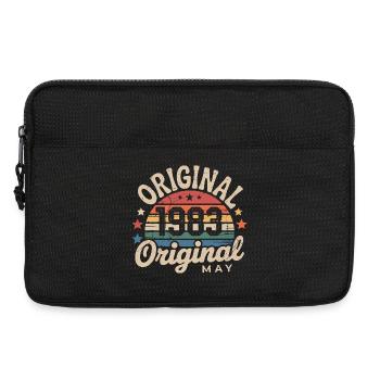 Vintage May 1983: The Authentic Myth May 1983 - Laptop bag 13" - black - Front