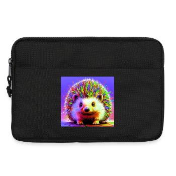 hérisson - Sacoche pour ordinateur portable 13 pouces - noir - Devant