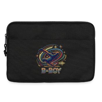 Breakdance B-Boy Hip Hop Streetdance - Laptop bag 13" - black - Front