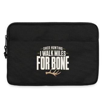 Scale-hunting-scale-hunter-antler-hunting-whitetail - Laptop bag 13" - black - Front