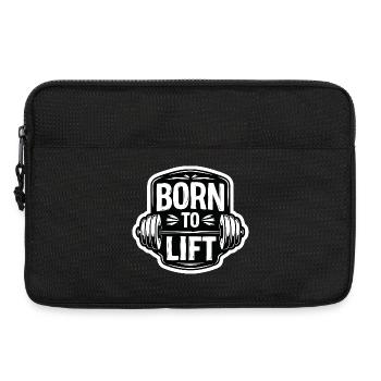 Perfect Gym Gift for Bodybuilding - Laptop bag 13" - black - Front