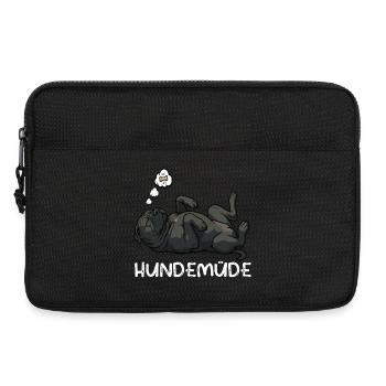 Hundemüde Cane Corso italienischer mastiff  - Laptoptasche 13" - Schwarz - Vorne
