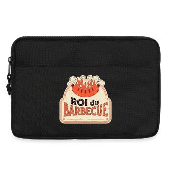 Roi du Barbecue Vintage - Sacoche pour ordinateur portable 13 pouces - noir - Devant