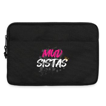 Mud sistas Schlammlauf Mud Run Muddy Race - Laptop bag 13" - black - Front