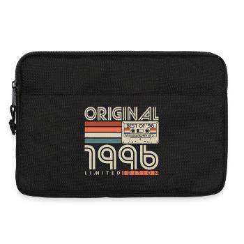 1996 geboren Vintage Retro Geburtstag Geschenk  - Laptoptasche 13" - Schwarz - Vorne