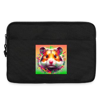 Hamster - Laptoptasche 13" - Schwarz - Vorne