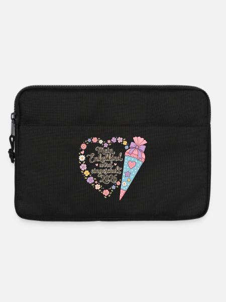 Enkelkind Einschulung 2026 - Laptoptasche 13" - Schwarz