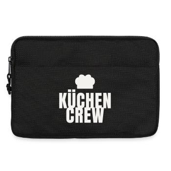 Équipe de cuisine Chef Gastro Restaurant Chapeau de chef - Sacoche pour ordinateur portable 13 pouces - noir - Devant