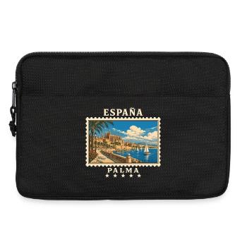 Spanien Palma de Mallorca Vintage Reisemarke - Laptoptasche 13" - Schwarz - Vorne