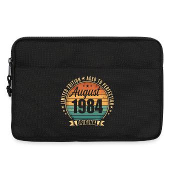Vintage August 1984 Anniversary Limited Edition - Laptop bag 13" - black - Front
